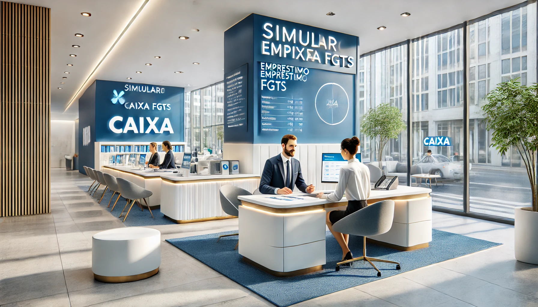 Simular Empréstimo Caixa com FGTS Urânia SP